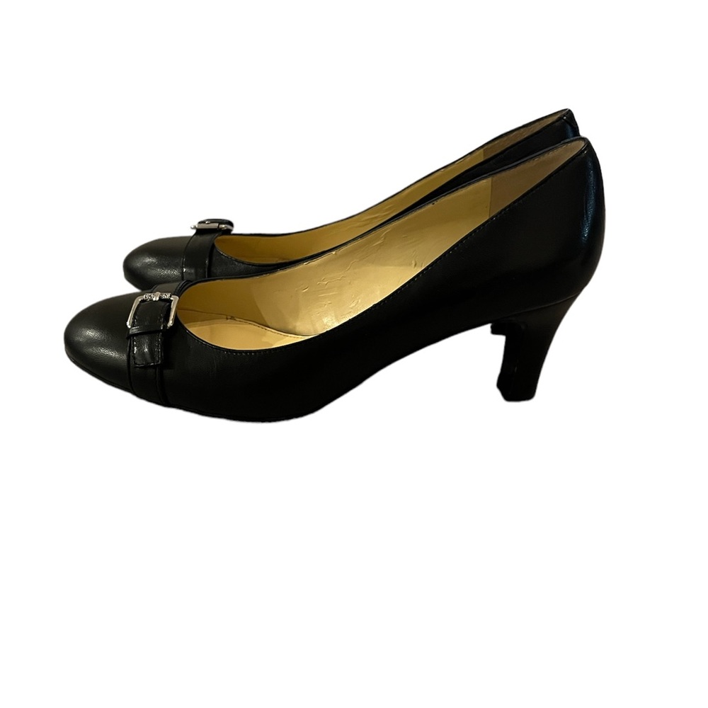 New Ralph Lauren 3” Black Heels Size 9.5